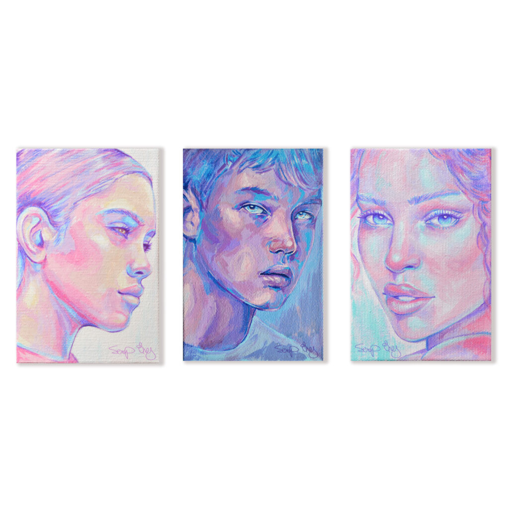 VIOLET | Artwork Set